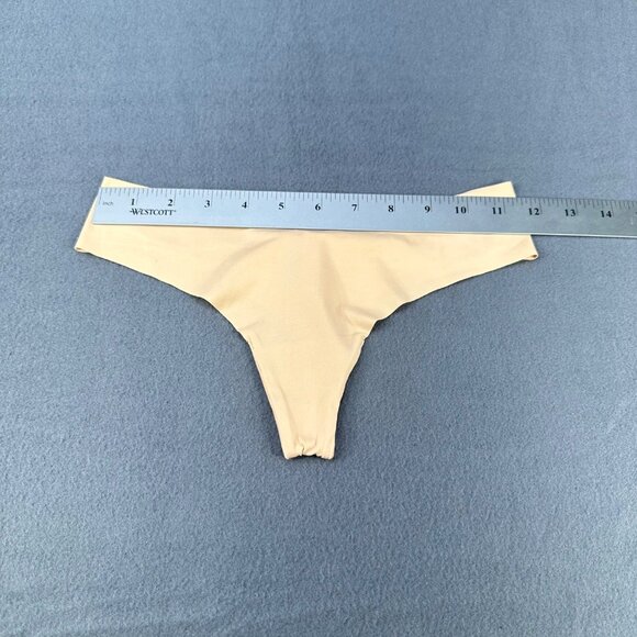 Airie Women's Size Small Panty Thong Tanga Beige New With Tags - Picture 7 of 9
